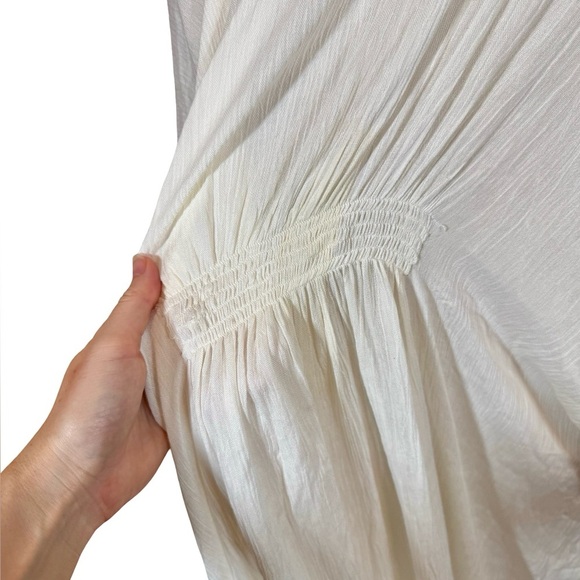 NEW NWT Free People Sun Bleached Fringe Long Line Open Front Kimono - Picture 10 of 10